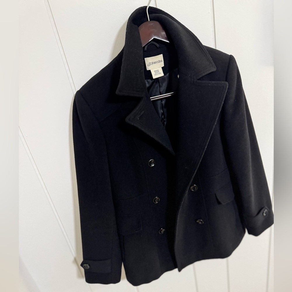 St John’s Bay Men’s Peacoat